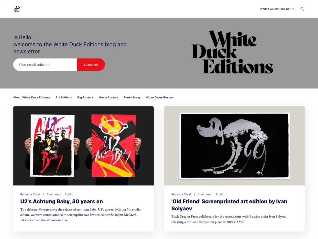 White Duck Editions